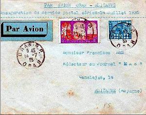 Oran enveloppes pub 353